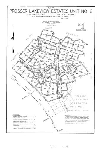 Click to see Subdivision Book 2, pg. 110 (1967) of Nevada County Recorders Subdivision Maps Book 2