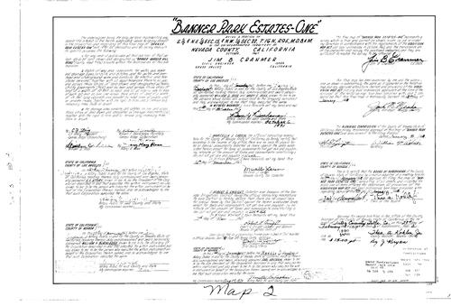 Click to see Subdivision Book 3, pg. 2 (1968) of Nevada County Recorders Subdivision Maps Book 3