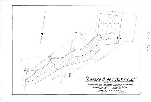 Click to see Subdivision Book 3, pg. 2 (1968) of Nevada County Recorders Subdivision Maps Book 3