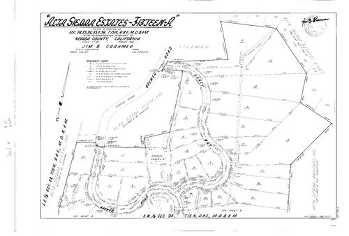 Click to see Subdivision Book 3, pg. 4 (1968) of Nevada County Recorders Subdivision Maps Book 3