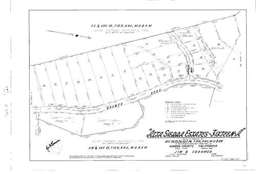 Click to see Subdivision Book 3, pg. 4 (1968) of Nevada County Recorders Subdivision Maps Book 3