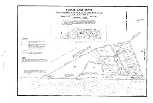 Click to see Subdivision Book 3, pg. 8 (1968) of Nevada County Recorders Subdivision Maps Book 3