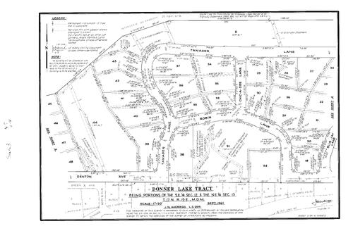 Click to see Subdivision Book 3, pg. 8 (1968) of Nevada County Recorders Subdivision Maps Book 3