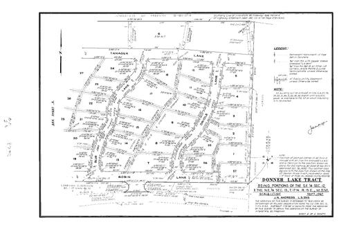 Click to see Subdivision Book 3, pg. 8 (1968) of Nevada County Recorders Subdivision Maps Book 3