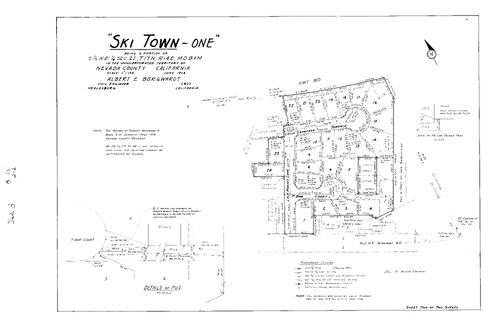 Click to see Subdivision Book 3, pg. 15 (1968) of Nevada County Recorders Subdivision Maps Book 3