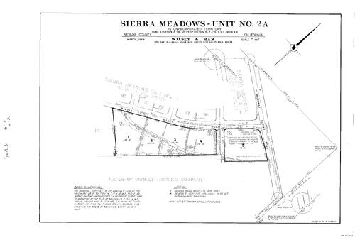 Click to see Subdivision Book 3, pg. 18 (1968) of Nevada County Recorders Subdivision Maps Book 3