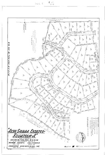 Click to see Subdivision Book 3, pg. 20 (1969) of Nevada County Recorders Subdivision Maps Book 3