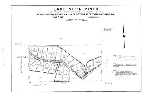 Click to see Subdivision Book 3, pg. 25 (1969) of Nevada County Recorders Subdivision Maps Book 3