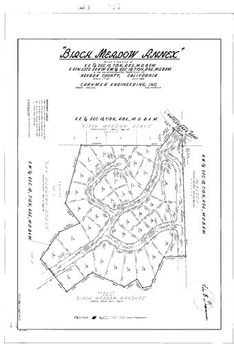 Click to see Subdivision Book 3, pg. 27 (1969) of Nevada County Recorders Subdivision Maps Book 3