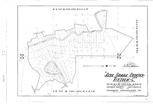Click to see Subdivision Book 3, pg. 28 (1969) of Nevada County Recorders Subdivision Maps Book 3