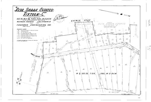 Click to see Subdivision Book 3, pg. 28 (1969) of Nevada County Recorders Subdivision Maps Book 3