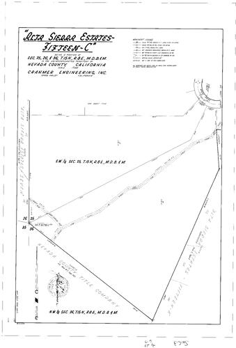 Click to see Subdivision Book 3, pg. 28 (1969) of Nevada County Recorders Subdivision Maps Book 3