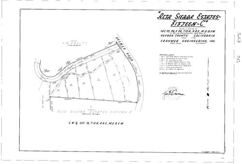 Click to see Subdivision Book 3, pg. 28 (1969) of Nevada County Recorders Subdivision Maps Book 3