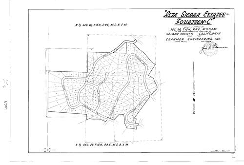 Click to see Subdivision Book 3, pg. 29 (1969) of Nevada County Recorders Subdivision Maps Book 3