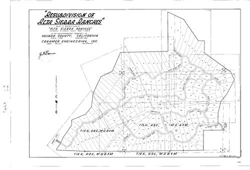 Click to see Subdivision Book 3, pg. 31 (1969) of Nevada County Recorders Subdivision Maps Book 3