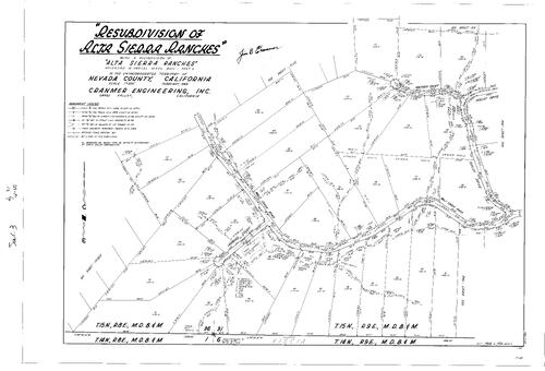 Click to see Subdivision Book 3, pg. 31 (1969) of Nevada County Recorders Subdivision Maps Book 3