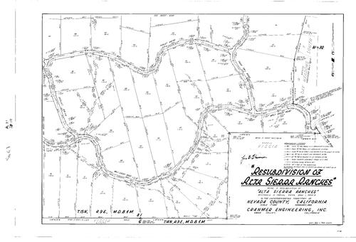 Click to see Subdivision Book 3, pg. 31 (1969) of Nevada County Recorders Subdivision Maps Book 3