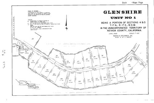 Click to see Subdivision Book 3, pg. 32 (1969) of Nevada County Recorders Subdivision Maps Book 3