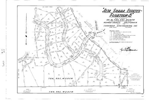 Click to see Subdivision Book 3, pg. 33 (1969) of Nevada County Recorders Subdivision Maps Book 3