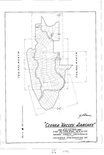 Click to see Subdivision Book 3, pg. 36 (1969) of Nevada County Recorders Subdivision Maps Book 3