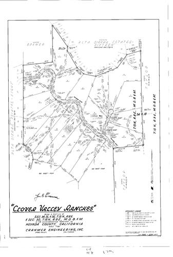 Click to see Subdivision Book 3, pg. 36 (1969) of Nevada County Recorders Subdivision Maps Book 3