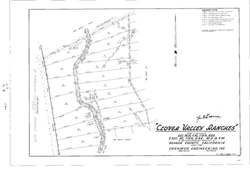 Click to see Subdivision Book 3, pg. 36 (1969) of Nevada County Recorders Subdivision Maps Book 3