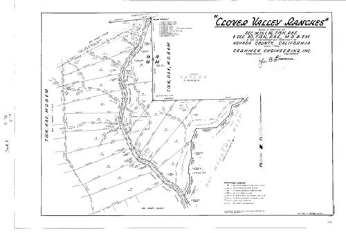 Click to see Subdivision Book 3, pg. 36 (1969) of Nevada County Recorders Subdivision Maps Book 3