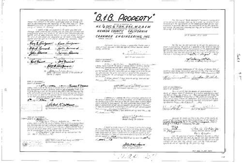 Click to see Subdivision Book 3, pg. 37 (1969) of Nevada County Recorders Subdivision Maps Book 3
