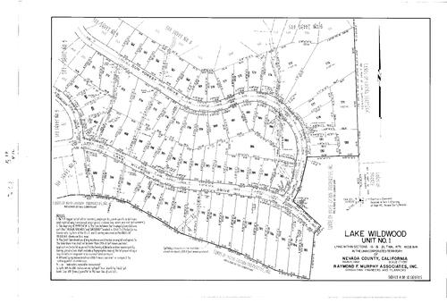 Click to see Subdivision Book 3, pg. 38 (1969) of Nevada County Recorders Subdivision Maps Book 3