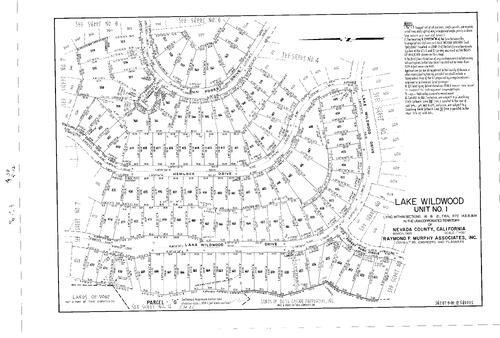 Click to see Subdivision Book 3, pg. 38 (1969) of Nevada County Recorders Subdivision Maps Book 3