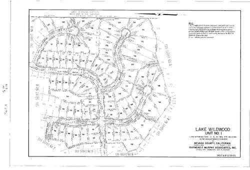 Click to see Subdivision Book 3, pg. 38 (1969) of Nevada County Recorders Subdivision Maps Book 3