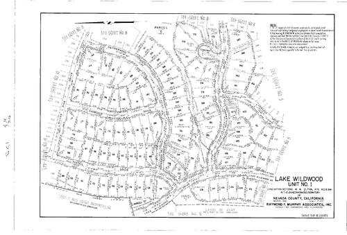 Click to see Subdivision Book 3, pg. 38 (1969) of Nevada County Recorders Subdivision Maps Book 3
