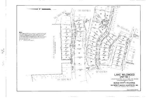 Click to see Subdivision Book 3, pg. 38 (1969) of Nevada County Recorders Subdivision Maps Book 3