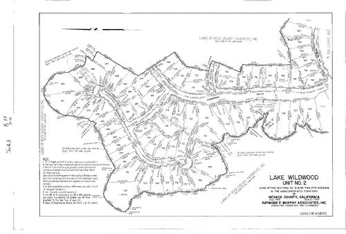 Click to see Subdivision Book 3, pg. 39 (1969) of Nevada County Recorders Subdivision Maps Book 3
