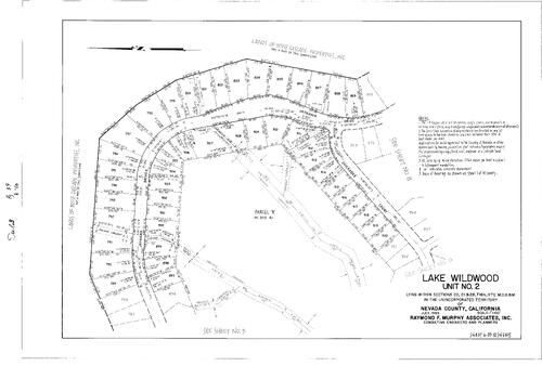 Click to see Subdivision Book 3, pg. 39 (1969) of Nevada County Recorders Subdivision Maps Book 3