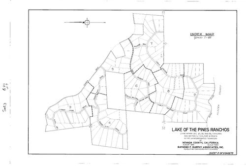 Click to see Subdivision Book 3, pg. 40 (1969) of Nevada County Recorders Subdivision Maps Book 3