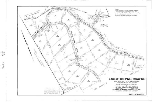 Click to see Subdivision Book 3, pg. 40 (1969) of Nevada County Recorders Subdivision Maps Book 3