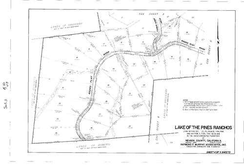 Click to see Subdivision Book 3, pg. 40 (1969) of Nevada County Recorders Subdivision Maps Book 3