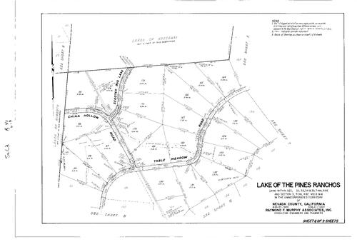 Click to see Subdivision Book 3, pg. 40 (1969) of Nevada County Recorders Subdivision Maps Book 3