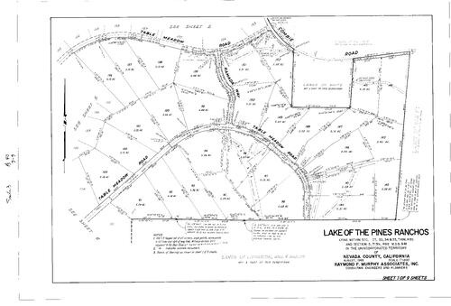 Click to see Subdivision Book 3, pg. 40 (1969) of Nevada County Recorders Subdivision Maps Book 3