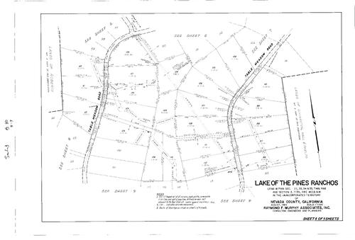 Click to see Subdivision Book 3, pg. 40 (1969) of Nevada County Recorders Subdivision Maps Book 3