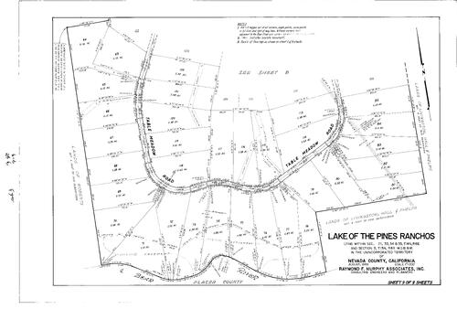 Click to see Subdivision Book 3, pg. 40 (1969) of Nevada County Recorders Subdivision Maps Book 3
