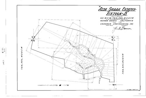 Click to see Subdivision Book 3, pg. 42 (1969) of Nevada County Recorders Subdivision Maps Book 3