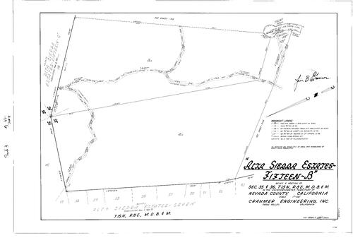 Click to see Subdivision Book 3, pg. 42 (1969) of Nevada County Recorders Subdivision Maps Book 3