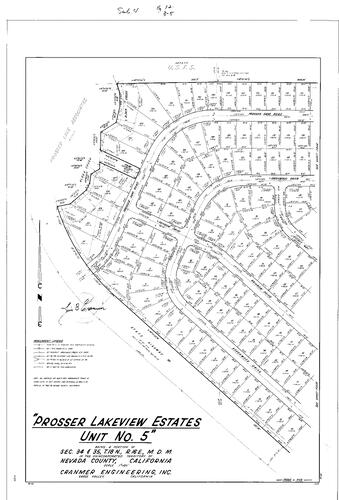 Click to see Subdivision Book 4, pg. 12 (1970) of Nevada County Recorders Subdivision Maps Book 4