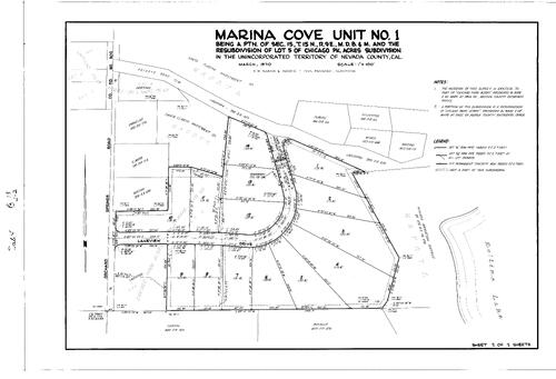 Click to see Subdivision Book 4, pg. 13 (1970) of Nevada County Recorders Subdivision Maps Book 4