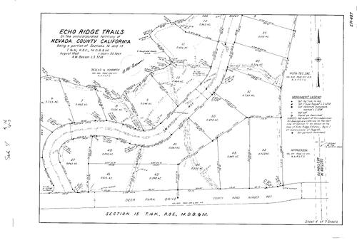 Click to see Subdivision Book 4, pg. 16 (1970) of Nevada County Recorders Subdivision Maps Book 4