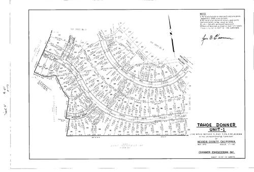 Click to see Subdivision Book 4, pg. 21 (1971) of Nevada County Recorders Subdivision Maps Book 4