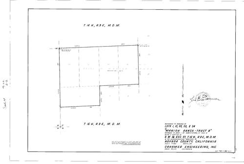 Click to see Subdivision Book 4, pg. 22 (1971) of Nevada County Recorders Subdivision Maps Book 4