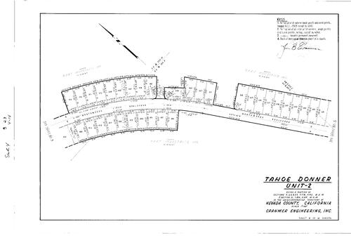 Click to see Subdivision Book 4, pg. 23 (1971) of Nevada County Recorders Subdivision Maps Book 4